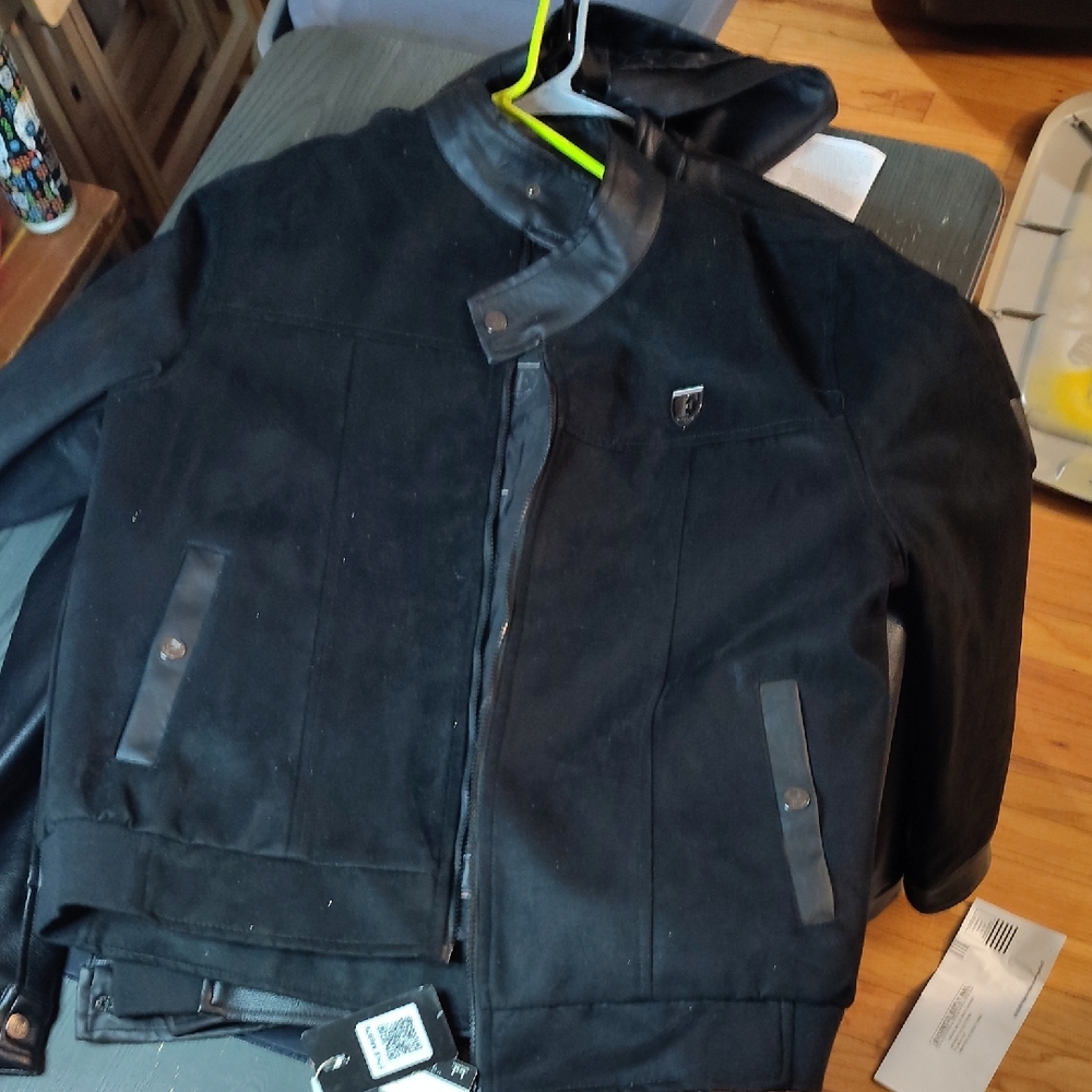 Men's Black Bomber Jacket